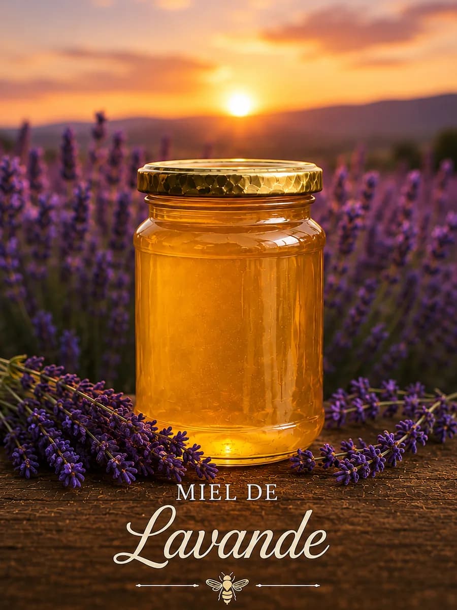 Miel de Lavande artisanal — Les Secrets de la Ruche