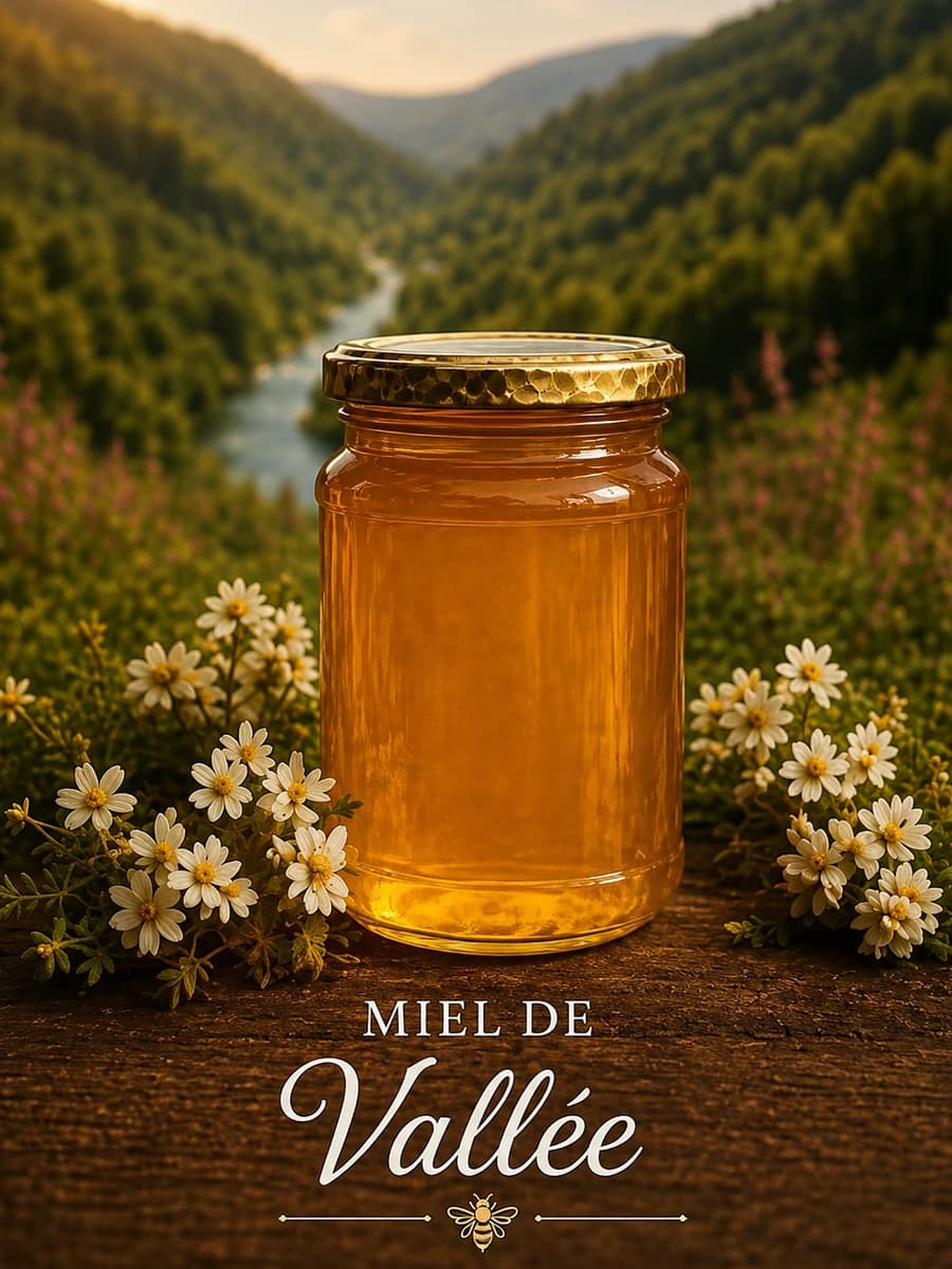 Miel de Vallée artisanal — Les Secrets de la Ruche